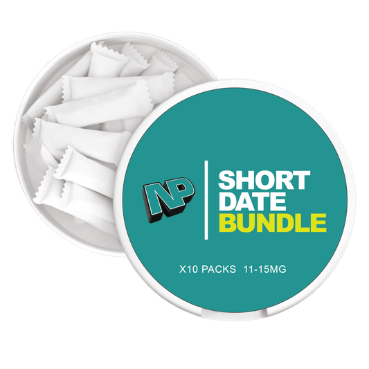 10 x Packs of Shortdated/Out of date Nicotine Pouches 11mg-15mg - My Nic Pouch