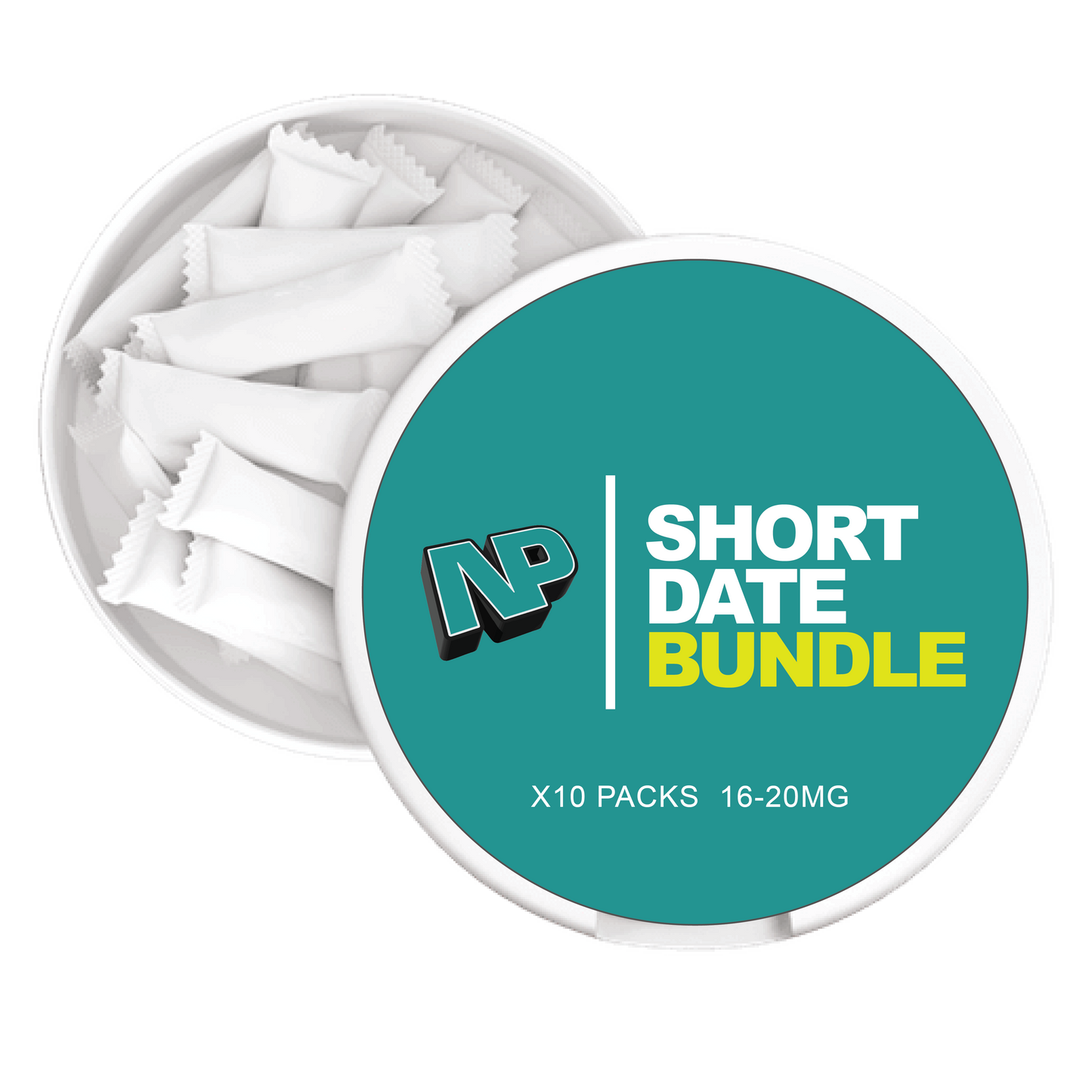 10 x Packs of Shortdated/Out of date Nicotine Pouches 16mg-20mg