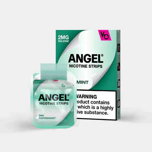 Angel Peppermint Flavour Nicotine Strips 2MG By Vapes Bars - Vapestore Direct