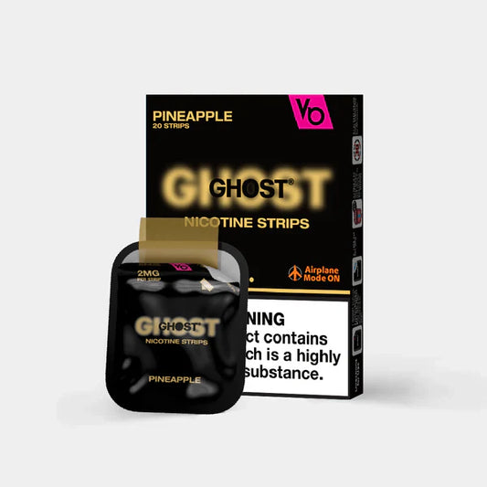 Ghost Pineapple Flavour Nicotine Strips 2MG By Vapes Bars - Vapestore Direct