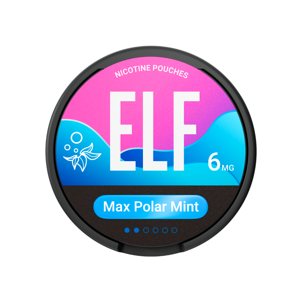 Elf Max Polar Mint Nicotine Pouch - My Nic Pouch