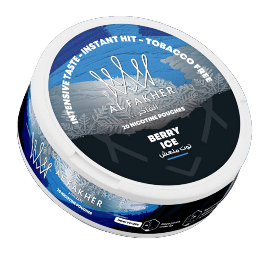 Al Fakher - Berry Ice Nicotine Pouch - My Nic Pouch