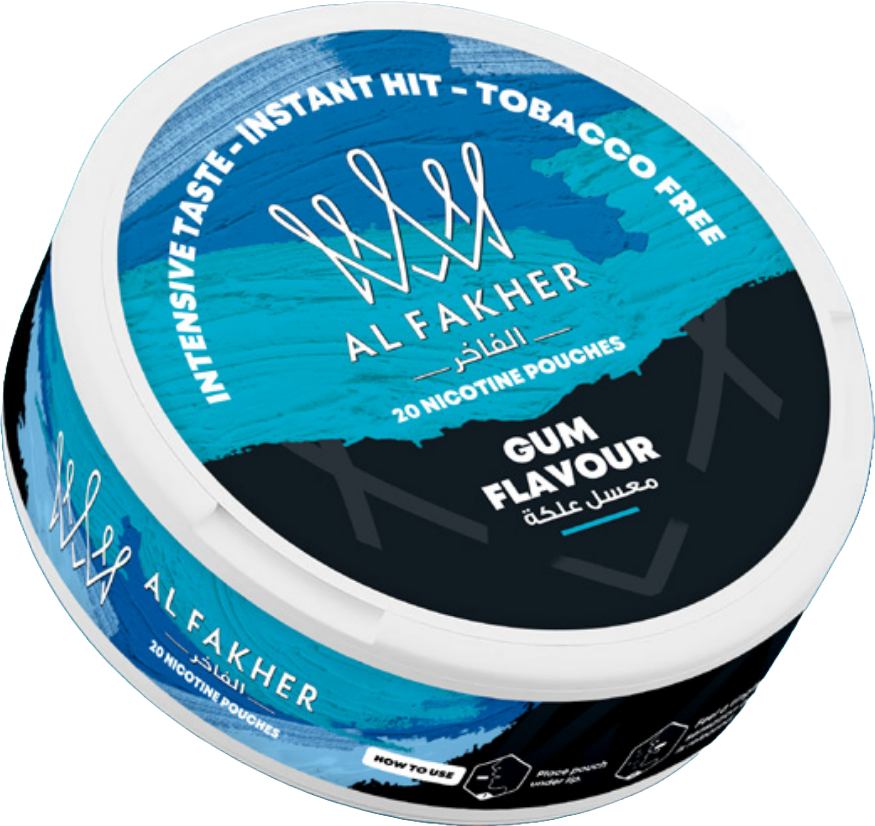 Al Fakher - Gum Flavour Nicotine Pouch My Nic Pouch Al Fakher - Gum Flavour Nicotine Pouch My Nic Pouch