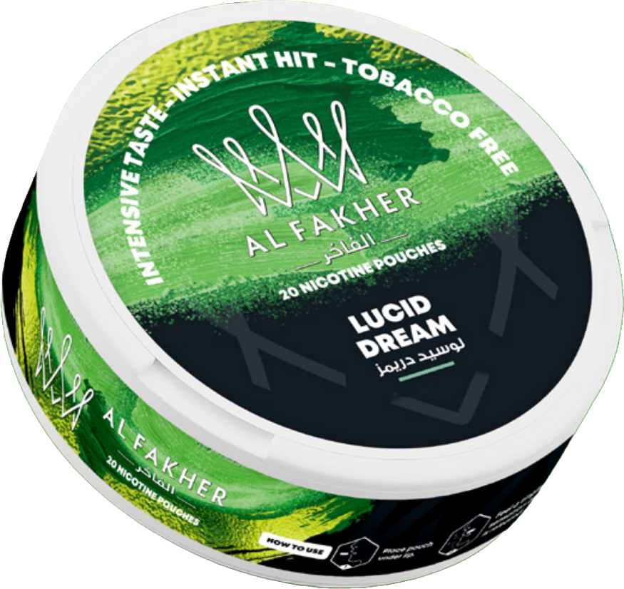 Al Fakher - Lucid Dream Nicotine Pouch My Nic Pouch Al Fakher - Lucid Dream Nicotine Pouch My Nic Pouch
