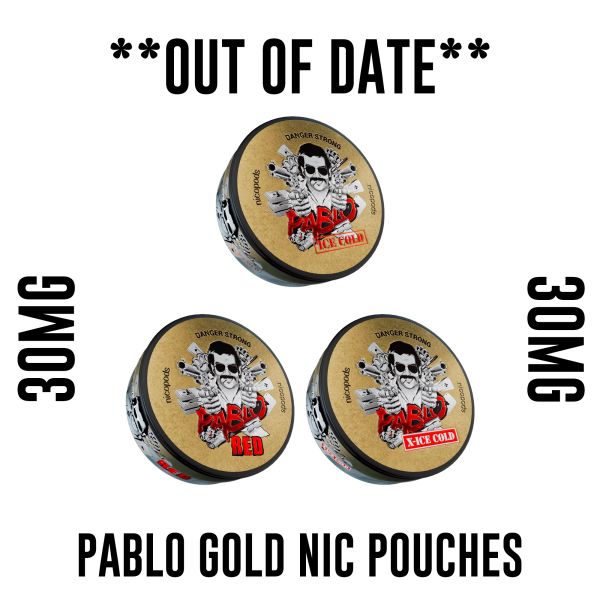 Pablo Gold Nicotine Pouches - OUT OF DATE