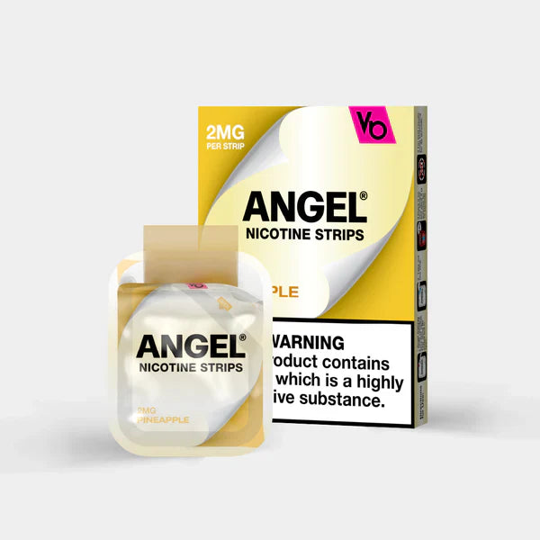 Angel Pineapple Flavour Nicotine Strips 2MG By Vapes Bars - Vapestore Direct