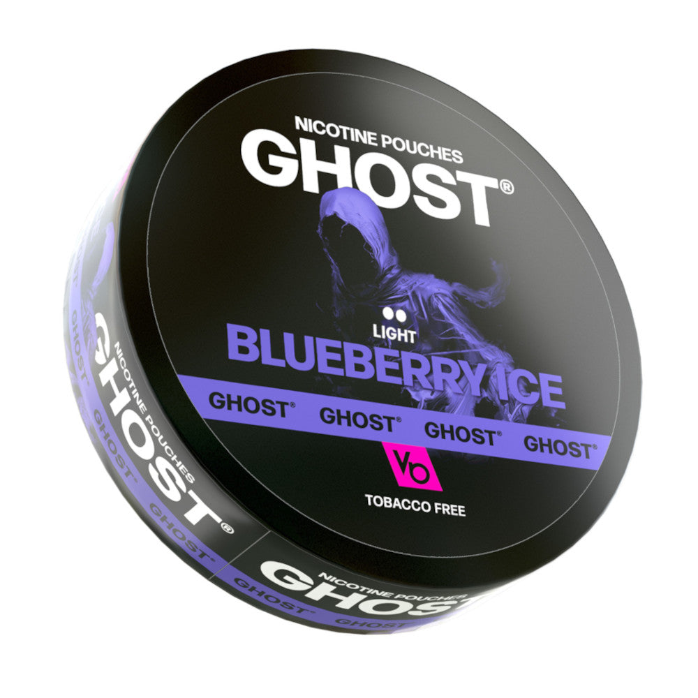 Vapes Bars Ghost Blueberry Ice Nicotine Pouches - My Nic pouch