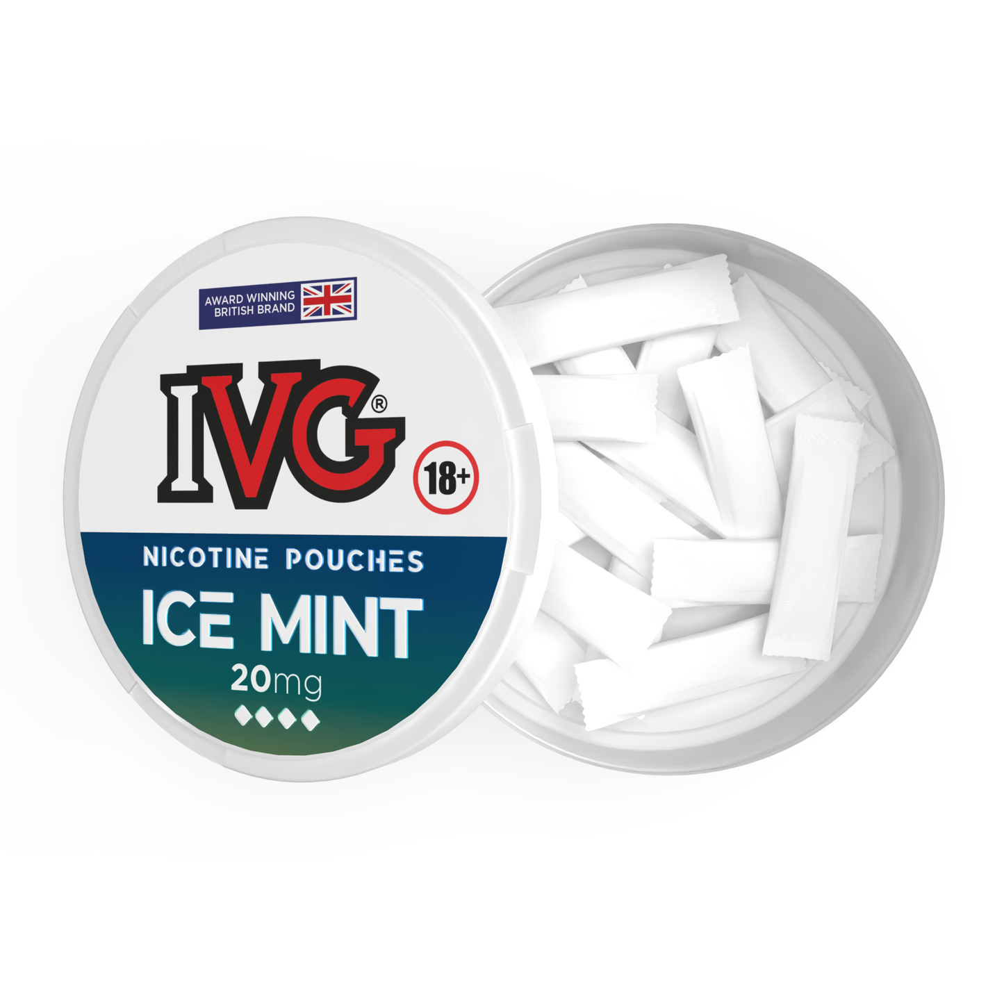 Ice Mint - IVG Nicotine Pouches