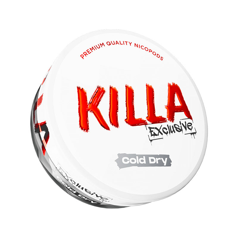 Killa xclusive Cool Dry Flavour Nicotine Pouch - My Nic Pouch