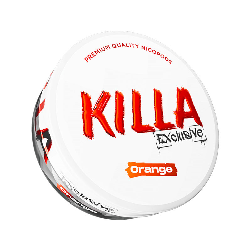 Killa Exclusive Orange Flavour Nicotine Pouch - My Nic Pouch