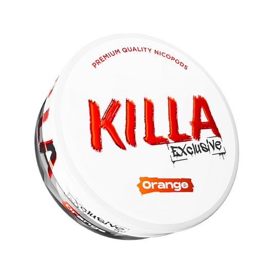 Killa Exclusive Orange Flavour Nicotine Pouch - My Nic Pouch