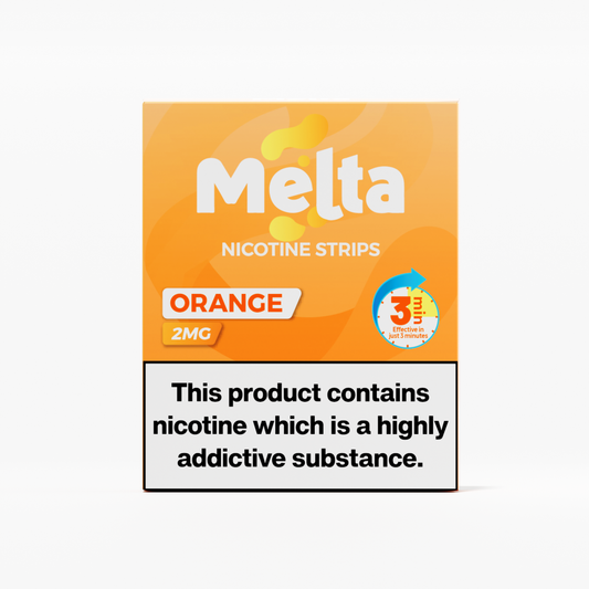 Melta Orange Flavoured Nicotine Strips - My Nic Pouch