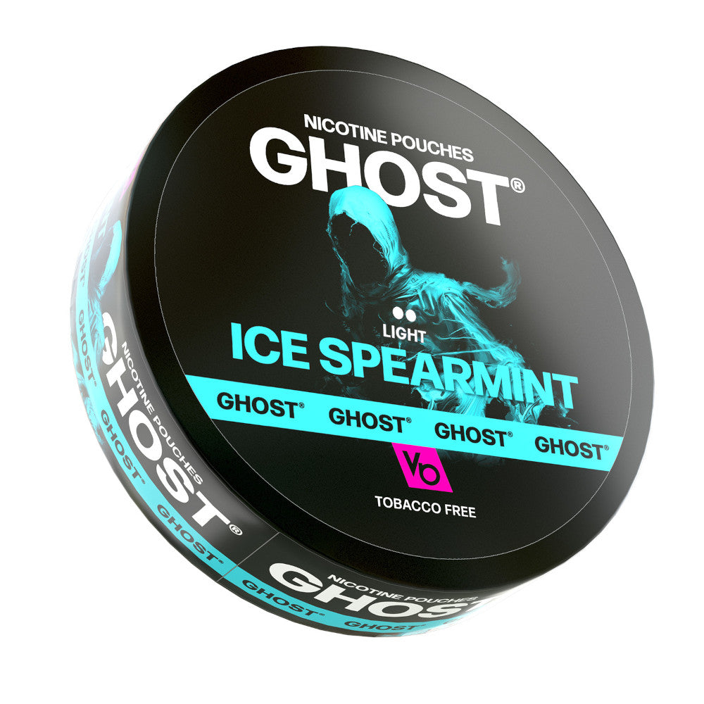 Vapes Bars Ghost Ice Spearmint Nicotine Pouches - My Nic Pouch