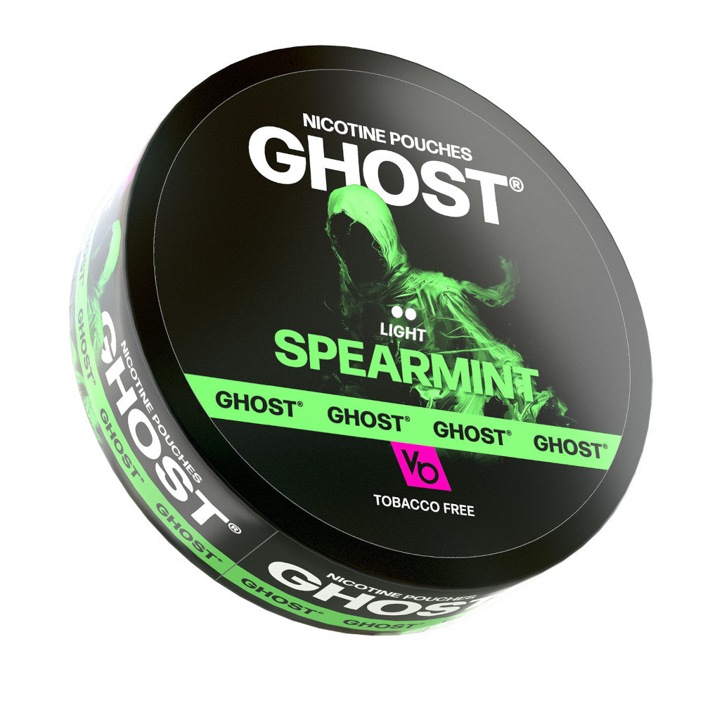 Vapes Bars Ghost Spearmint Nicotine Pouches - My Nic pouch