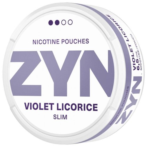 Zyn Violet Licorice Flavour Nicotine Pouch - My Nic Pouch