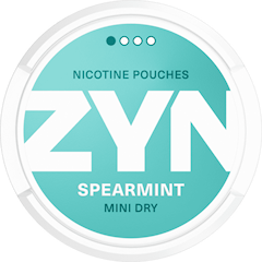 Zyn 1.5mg Spearmint Flavour Mini Nicotine Pouch - My Nic Pouch