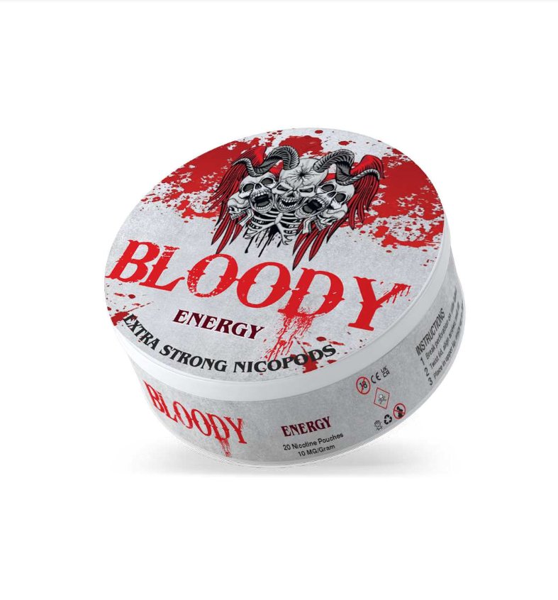 Bloody Energy Nicotine Pouches - My Nic Pouch