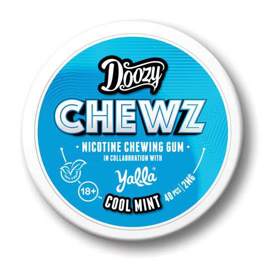 Cool Mint Nicotine Gum By Doozy Chewz 2mg - My Nic Pouch