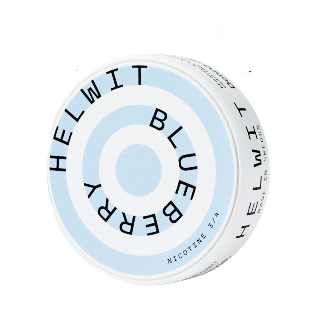 Helwit Blueberry Nicotine Pouches 9mg - My Nic Pouch