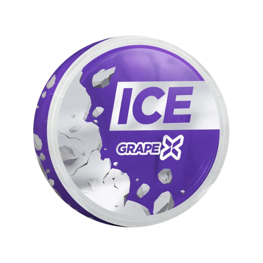 Ice Grape - X Nicotine Pouches 38mg - My Nic Pouch