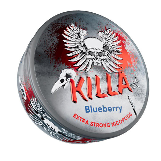 Killa Blueberry Nic Pouches 16mg - My Nic Pouch