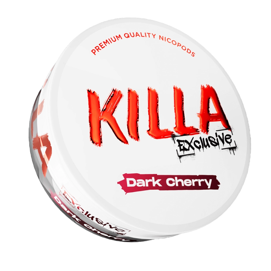 Killa EXCLUSIVE Dark Cherry Nicotine Pouches 16.5mg - My Nic Pouch