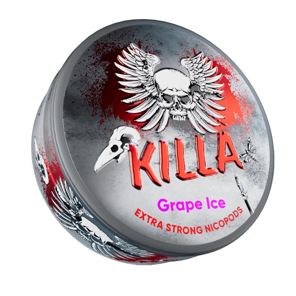 Killa Grape Ice Nicotine Pouches 16mg - My Nic Pouch