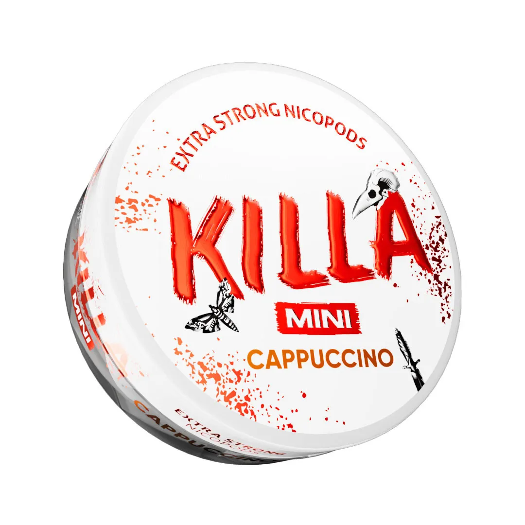 Killa MINI Cappucino Nicotine Pouches 16mg - My Nic Pouch