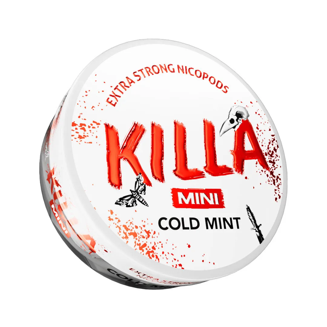 Killa MINI Cold Mint Nicotine Pouches 16mg - My Nic Pouch