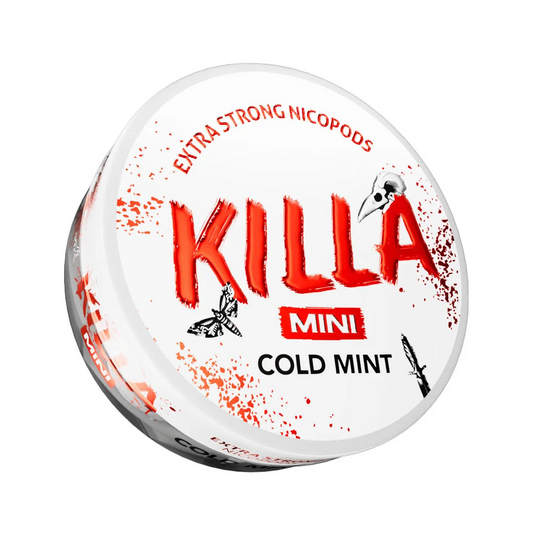 Killa MINI Cold Mint Nicotine Pouches 16mg - My Nic Pouch