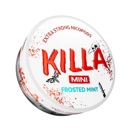 Killa MINI Frosted Mint Nicotine Pouches 16mg - My Nic Pouch