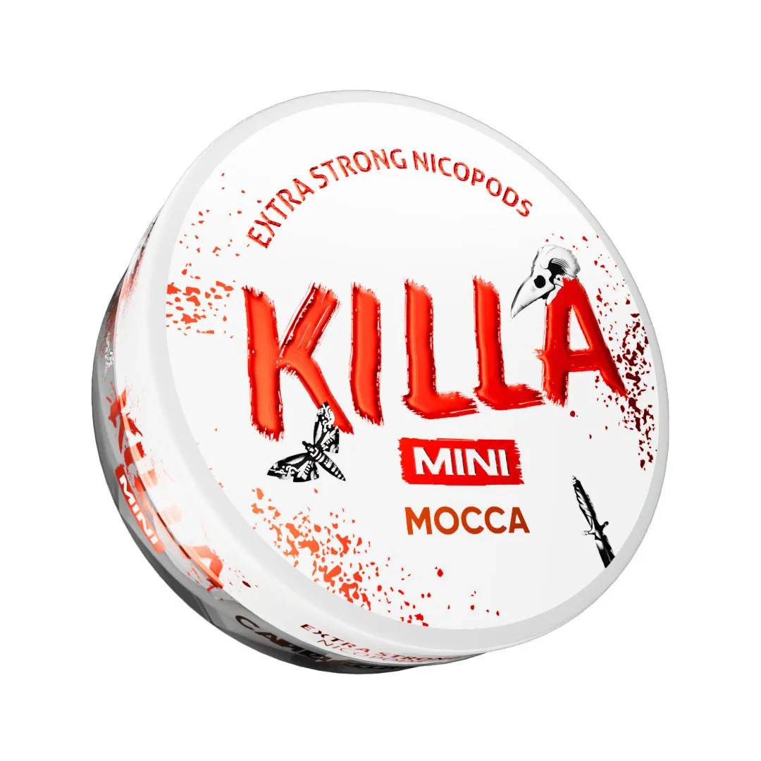 Killa MINI Mocca Nicotine Pouches 16mg - My Nic Pouch