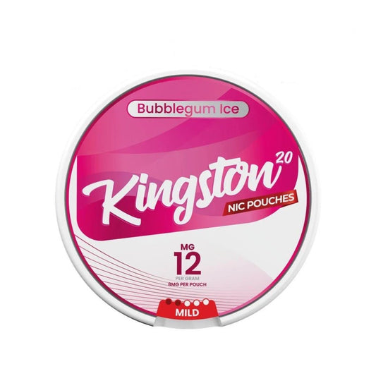 Kingston Bubblegum Ice Nicotine Pouches - My Nic Pouch