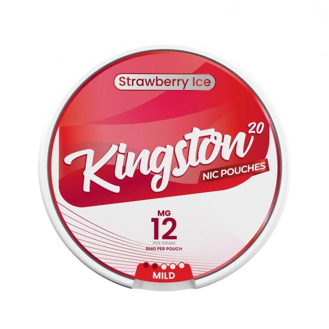 Kingston Strawberry Ice Nicotine Pouches - My Nic Pouch