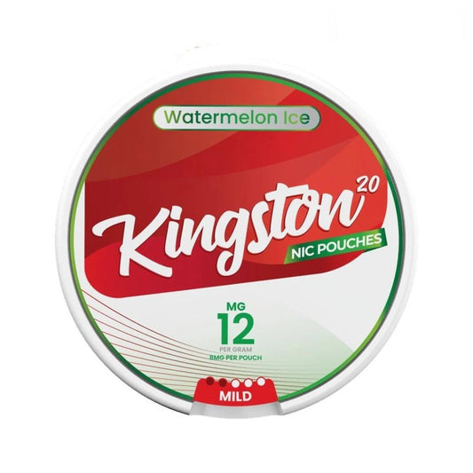 Kingston Watermelon Ice Nicotine Pouches - My Nic Pouch