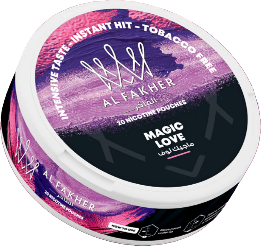 Al Fakher - Magic Love Nicotine Pouch My Nic Pouch Al Fakher - Magic Love Nicotine Pouch My Nic Pouch
