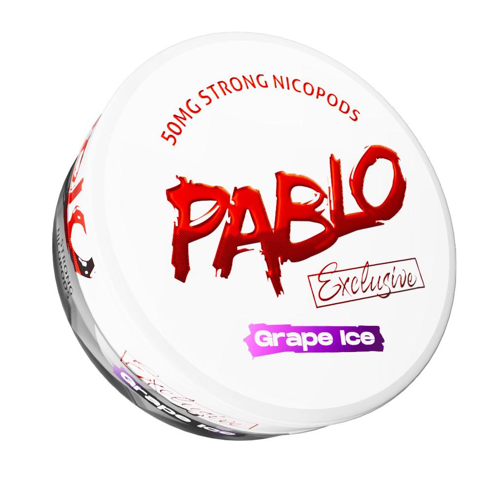 Pablo Grape Ice Nicotine Pouches 50mg - My Nic Pouch