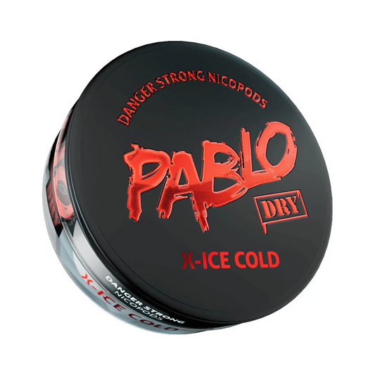 Pablo DRY X-Ice Cold Nicotine Pouches 30mg - My Nic Pouch