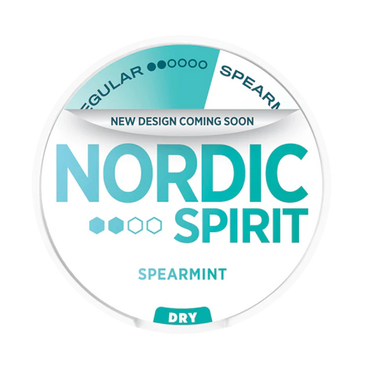 Nordic Spirit Spearmint Dry Nicotine Pouches - My Nic Pouch